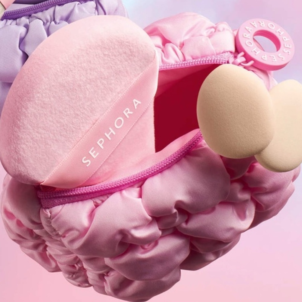 Sephora Pillow Cream Pink Sponge Kit - Picture 4 of 8